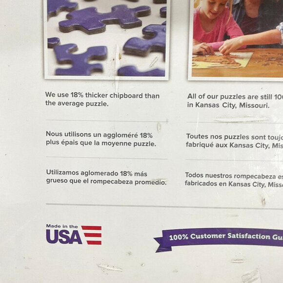 New Sealed Springbok 2000 Piece Jigsaw Puzzle Guitars Six String Symphony 34x42 - Picture 10 of 12